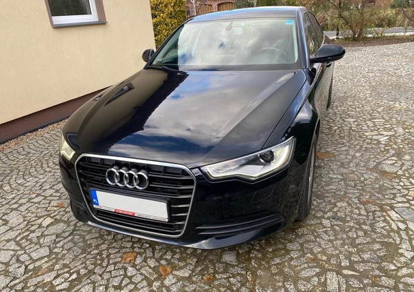 Audi A6 cena 61900 przebieg: 246000, rok produkcji 2014 z Wrocław małe 667